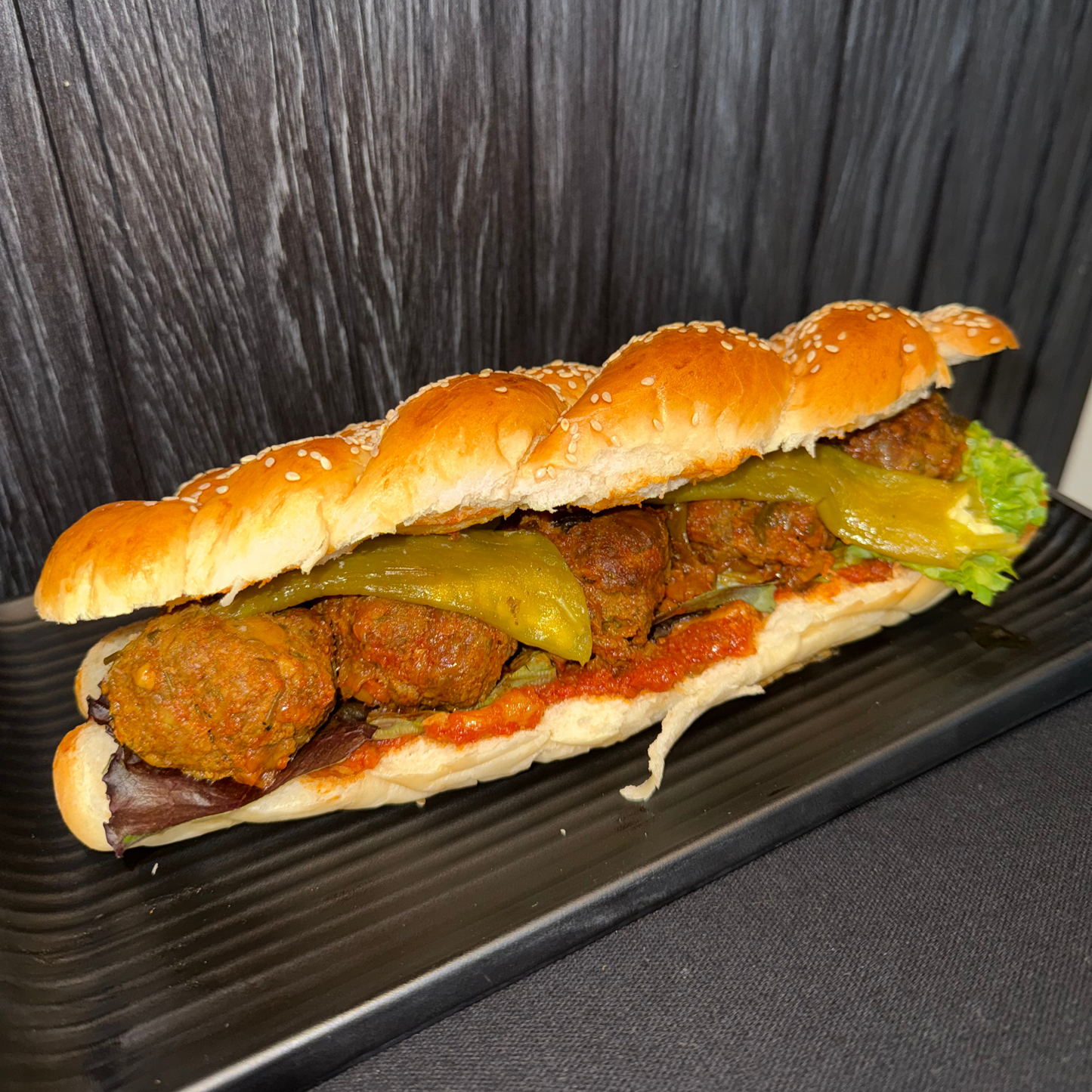 Meatballs Challah