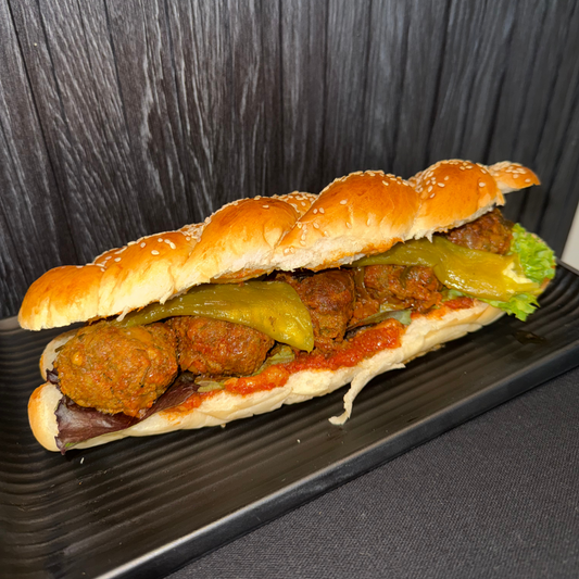 Meatballs Challah Combo