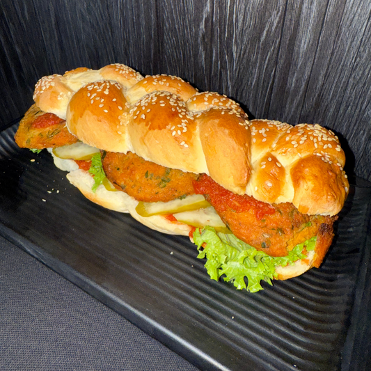 Vegetable Patties Challah